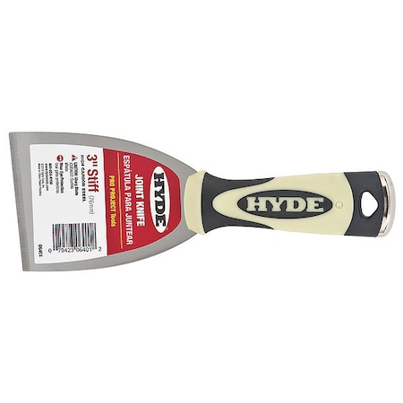 Scraper Stiff 3" Carbon Steel Type 6401 by USA Hyde Putty & Joint Knives Spatulas Scrapers