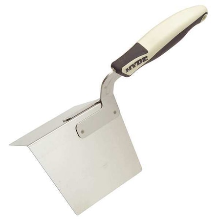 Outside Corner Tool Flex SS 12 x5 1/4 In by USA Hyde Taping Tools Trowels & Floats