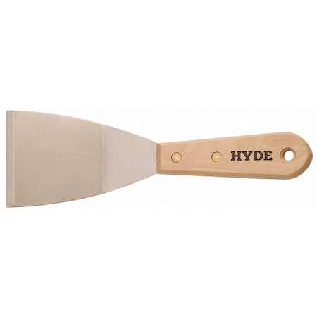 Scraper Stiff 3" Carbon Steel Type 12010 by USA Hyde Putty & Joint Knives Spatulas Scrapers