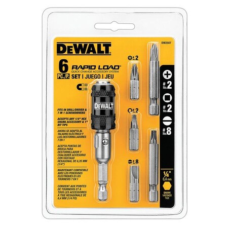 Steel Rapid Load Set 6 Pcs by USA Dewalt Reciprocating Power Saw Blades