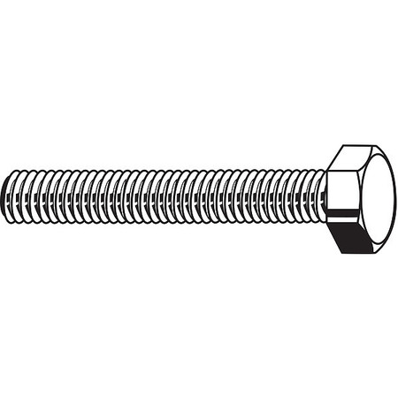 316 Stainless Steel Hex Cap Screw Bolt FT UNF 5/16-24 x 1" Qty 25 