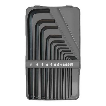 Set 13 Ball End L Wrenches by USA Bondhus Hex Key Sets