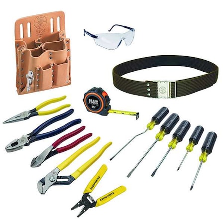 General Hand Tool Kit No. of Pcs. 14 Type 80014 by USA Klein General Hand Tool Kits