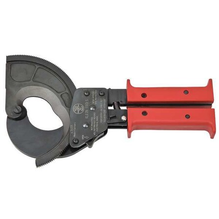 Ratchet Cable Cutter Center Cut 10 1/4In by USA Klein Cable & Wire Cutters