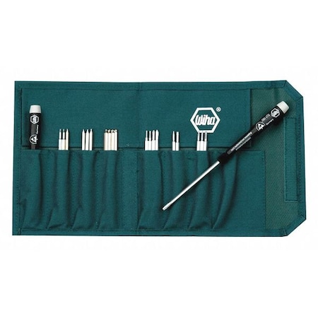 21 Pc Combo Reversible Blade Set In Pouc by USA Wiha General Hand Tool Kits