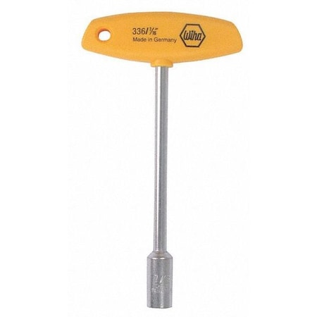 7/16In. X 6.0In. T Handle Inch Nut Drive Min. Qty 10 by USA Wiha Nut Driver Sets