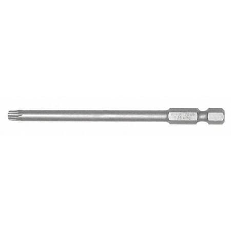 T40 Torx Power Bit 1/4In. Hex Drive 3. Min. Qty 10 by USA Wiha Nut Driver Sets