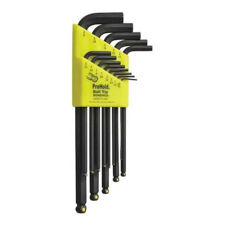Set 13 Prohold Ball End L Wrenches by USA Bondhus Hex Key Sets