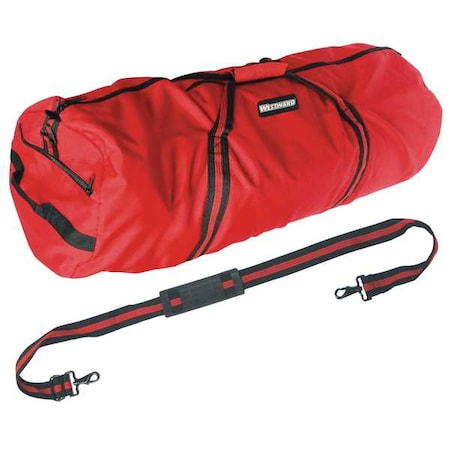 29"Duffel Bag Zipper Closure 3 Pockets Red by USA Westward Soft Sided Tool Storage Products
