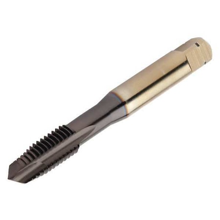 Sp Flute Tap Plug M5x0.80 TiAlN 3 Flt by USA Sandvik Coromant Taps Punches & Dies