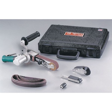 Air Belt Sander 0.7 HP 1/4 to 1 In x 18 by USA Dynabrade Air Sanders Buffers & Polishers