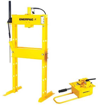 Hydraulic Press 100 t Manual Pump by USA Enerpac Workholding Hydraulic Press Accessories
