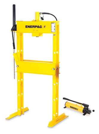 Hydraulic Press 10 t Manual Pump 52 In Model IPH1234 by USA Enerpac Workholding Hydraulic Press Accessories