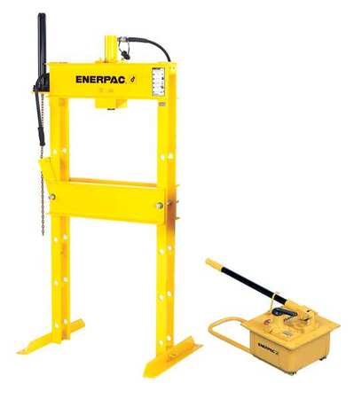 Hydraulic Press 50 t Manual Pump Model IPH5030 by USA Enerpac Workholding Hydraulic Press Accessories