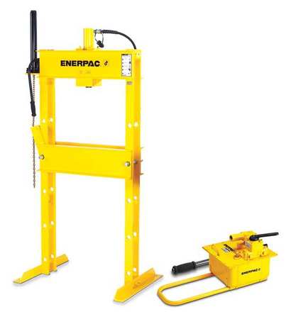 Hydraulic Press 50 t Manual Pump Model IPH5080 by USA Enerpac Workholding Hydraulic Press Accessories