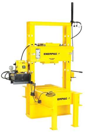 Hydraulic Press 100 t Electric Pump Model IPR10075 by USA Enerpac Workholding Hydraulic Presses