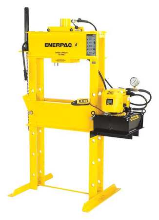 Hydraulic Press 100 t Electric Pump Model IPE10010 by USA Enerpac Workholding Hydraulic Presses