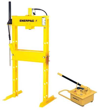 Hydraulic Press 100 t Manual Pump Model IPH10030 by USA Enerpac Workholding Hydraulic Press Accessories