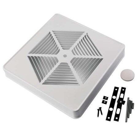 Metal Grille Switch Hole Center Mount by Broan in US