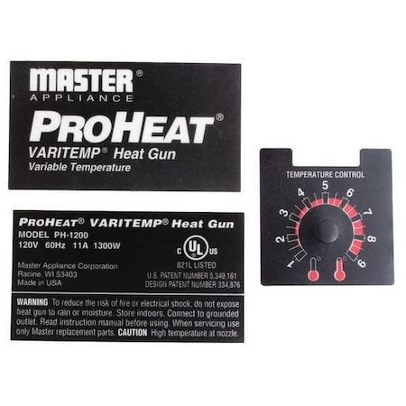 Label 120V PK3 by USA Master Appliance Power Tool Parts
