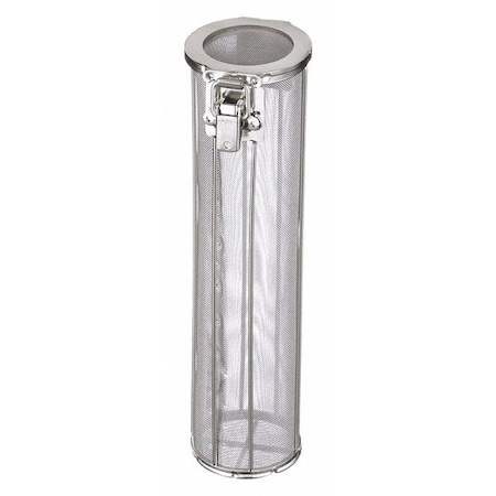 Mesh Basket with Latch on Lid 3.2"x12 by USA Marlin Hex Keys