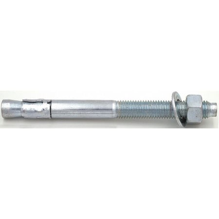 Wedge Anchor Carb. Stl 3/8"x3 3/4" PK50 by USA Sup R Hex Keys