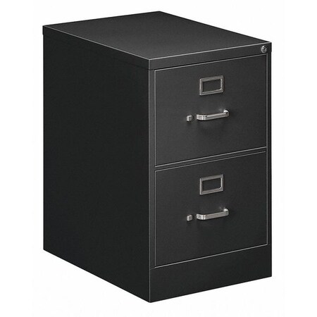 Vert File 2 Drawer Legal 18.25" W Black by USA OIF Hex Keys