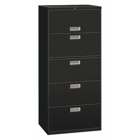 Lateral File 3 Drawer 30" W Black by USA Alera Hex Keys