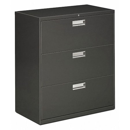 Lateral File 3 Drawer 36" W Charcoal by USA Alera Hex Keys