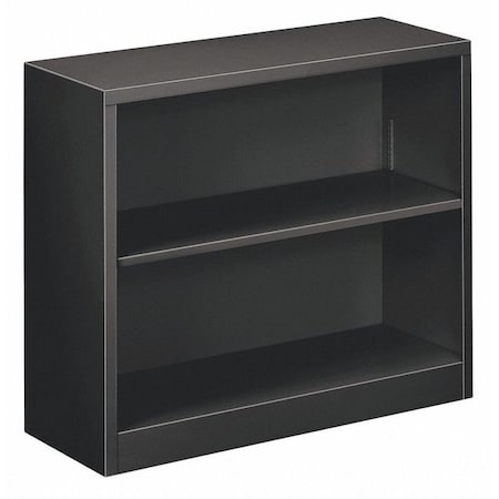Bookcase Steel 2 Shelf Black by USA Alera Hex Keys