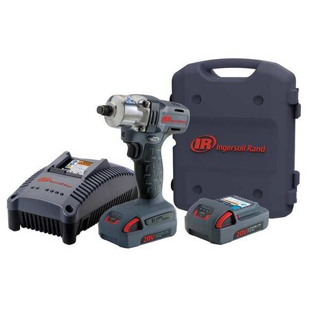 Cordless Impact Wrench Kit 20V 3/8 in. Type W5130 K22 by USA Ingersoll Cordless Power Impact Tools