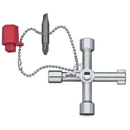 Control Cabinet Key Dbl Ended by USA Wiha Multi Bit Screwdrivers
