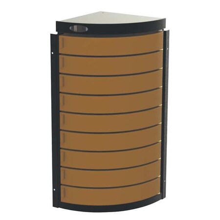 12 3/8" Corner Cabinet 9 Drawers Black/Orange by USA Swivel Pro Tool Chest & Side Cabinets