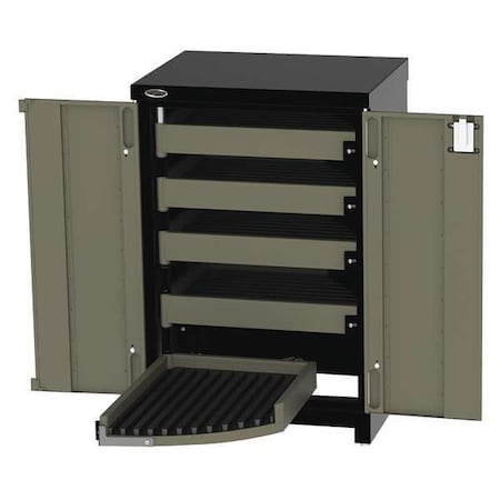 Side Cabinet 30 1/4 x 24 1/4 x 45 1/4 in by USA Swivel Pro Tool Chest & Side Cabinets