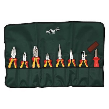 Insulated Plier Set 8 pc. Type 32889 by USA Wiha Insulated Tool Sets
