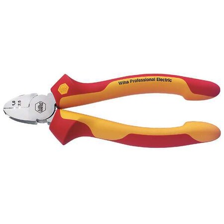Insulated Diagonal Cutters 6 5/16 In. Type 32861 by USA Wiha Solid Joint Pliers