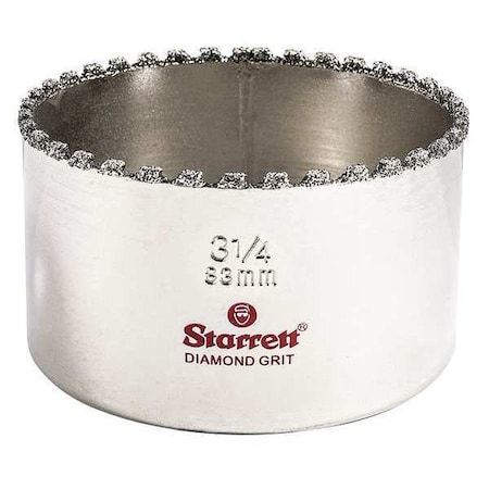 31/4" Diamond Grit Hole Saw Min. Qty 4 by USA Starrett Hole Saws & Cutters