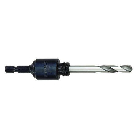 Hex Drive Hole Saw Arbor W/ Pilot Drill Min. Qty 30 by USA Starrett Hole Saw Accessories