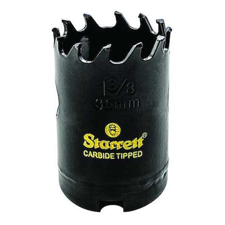 1 3/8" Carbide Tipped Hole Saw Min. Qty 20 by USA Starrett Hole Saws & Cutters