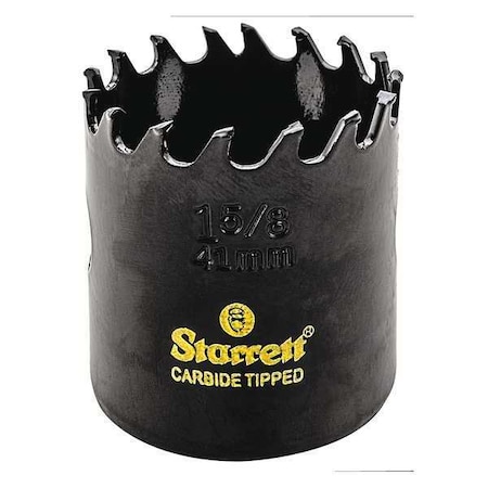 1 5/8" Carbide Tipped Hole Saw Min. Qty 20 by USA Starrett Hole Saws & Cutters