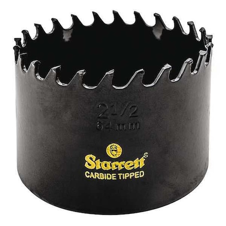 2 1/2" Carbide Tipped Hole Saw Min. Qty 10 by USA Starrett Hole Saws & Cutters