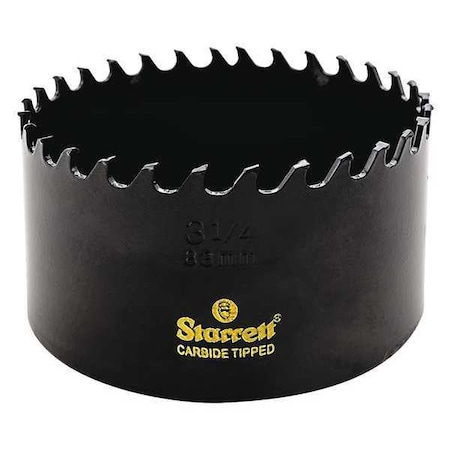 3 1/4" Carbide Tipped Hole Saw Min. Qty 10 by USA Starrett Hole Saws & Cutters
