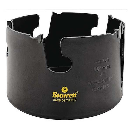 4" Tungsten Carbide Tipped Hole Saw Multi Purpose Min. Qty 10 by USA Starrett Hole Saws & Cutters