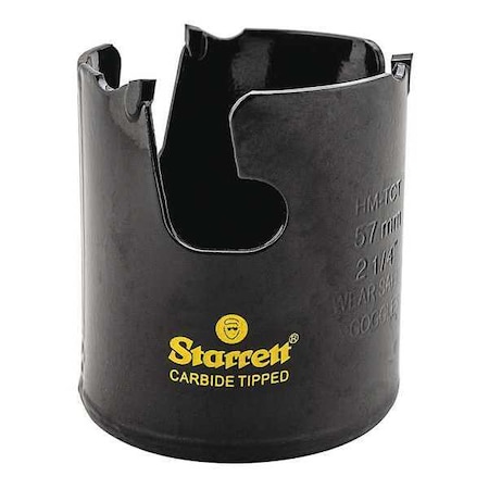 2 1/4" Tungsten Carbide Tipped Hole Saw Multi Purpose Min. Qty 20 by USA Starrett Hole Saws & Cutters