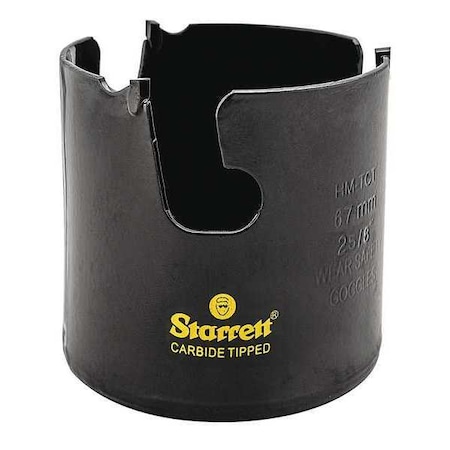 2 5/8" Tungsten Carbide Tipped Hole Saw Multi Purpose Min. Qty 20 by USA Starrett Hole Saws & Cutters