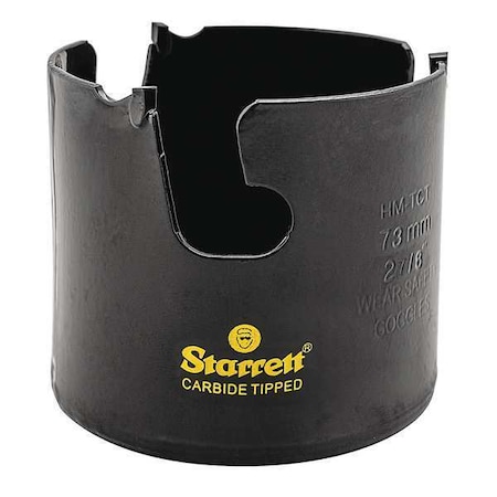 2 7/8" Tungsten Carbide Tipped Hole Saw Multi Purpose Min. Qty 10 by USA Starrett Hole Saws & Cutters