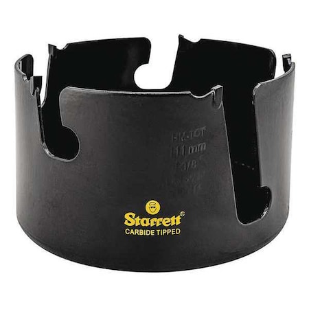 4 3/8" Tungsten Carbide Tipped Hole Saw Multi Purpose Min. Qty 4 by USA Starrett Hole Saws & Cutters