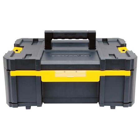 13" Mobile Stackable Storage Black/Yellow by USA Dewalt Portable Tool Boxes & Chests