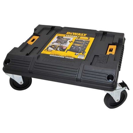 17 11/64" Stackable Storage Cart Black/Yellow by USA Dewalt Tool Chest & Side Cabinets