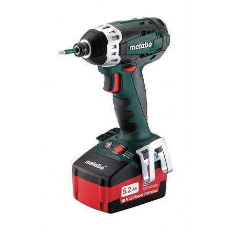 Cordless Impact Driver 18V 1/4 in. by USA Metabo Cordless Power Impact Tools
